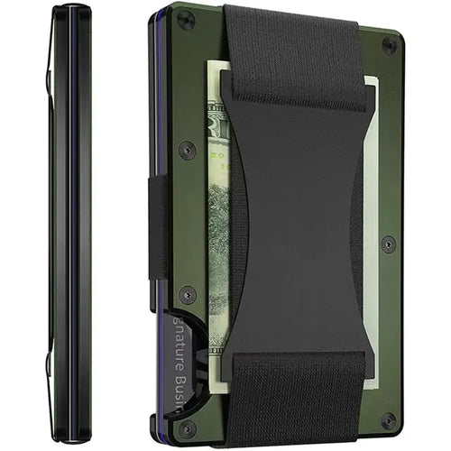 Load image into Gallery viewer, Minimalist Men Slim Wallet-Rfid Shielded
