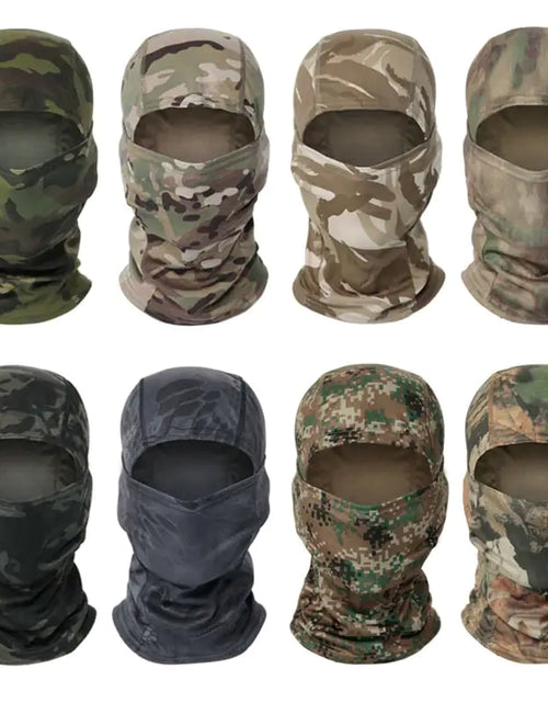 Load image into Gallery viewer, Tactical Camouflage Balaclava Full Face Mask
