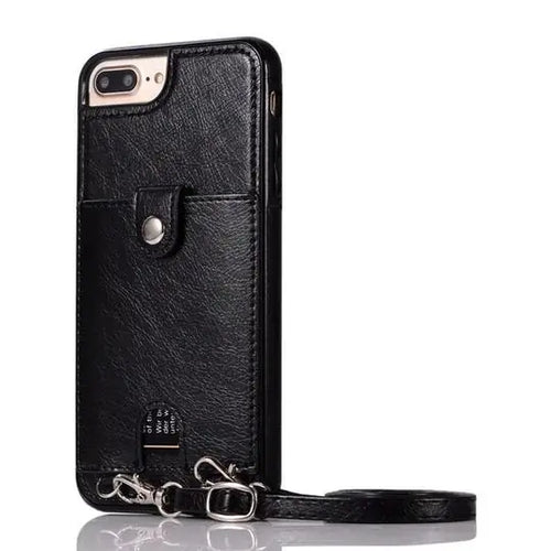 Load image into Gallery viewer, Cross Body Leather Wallet Phone Case
