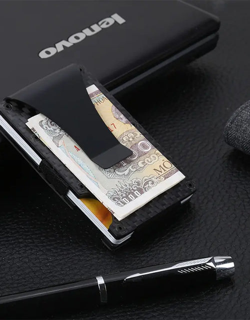 Load image into Gallery viewer, Carbon Fiber Credit Card Holder Wallet
