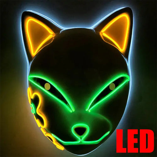 Load image into Gallery viewer, Halloween LED Cat Mask
