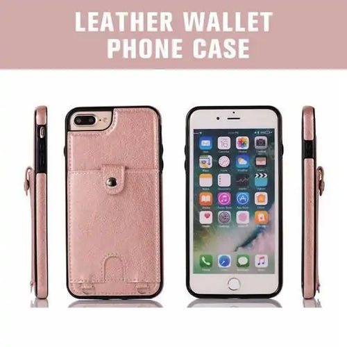 Load image into Gallery viewer, Cross Body Leather Wallet Phone Case
