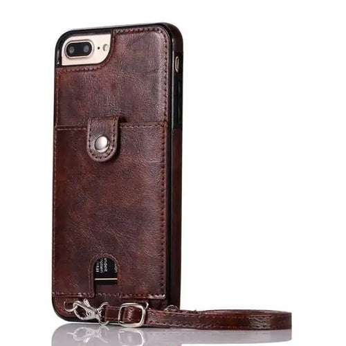 Load image into Gallery viewer, Cross Body Leather Wallet Phone Case
