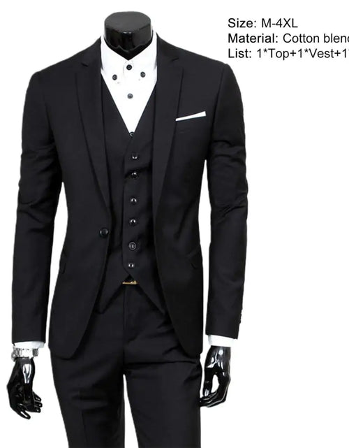 Load image into Gallery viewer, Men&#39;s Classic Business Suit
