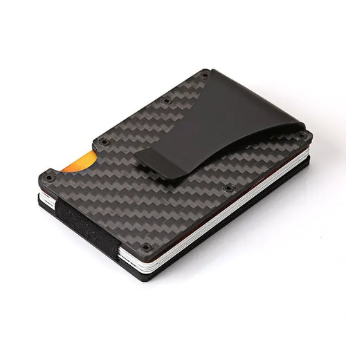 Load image into Gallery viewer, Carbon Fiber Credit Card Holder Wallet
