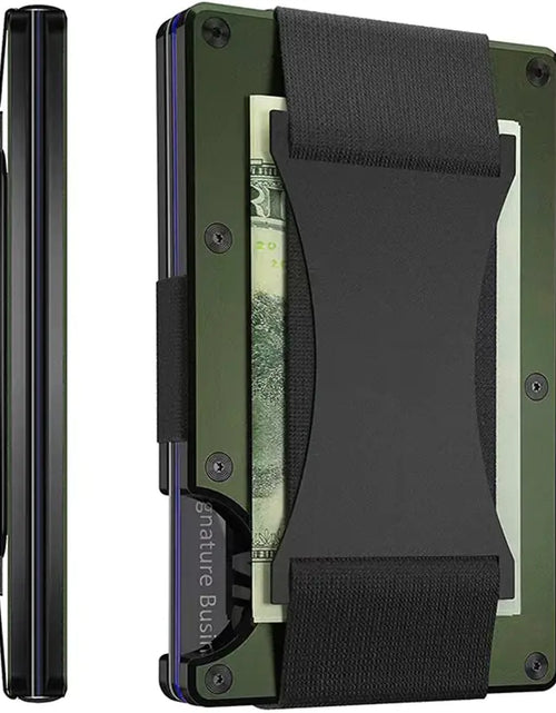 Load image into Gallery viewer, Minimalist Men Slim Wallet-Rfid Shielded
