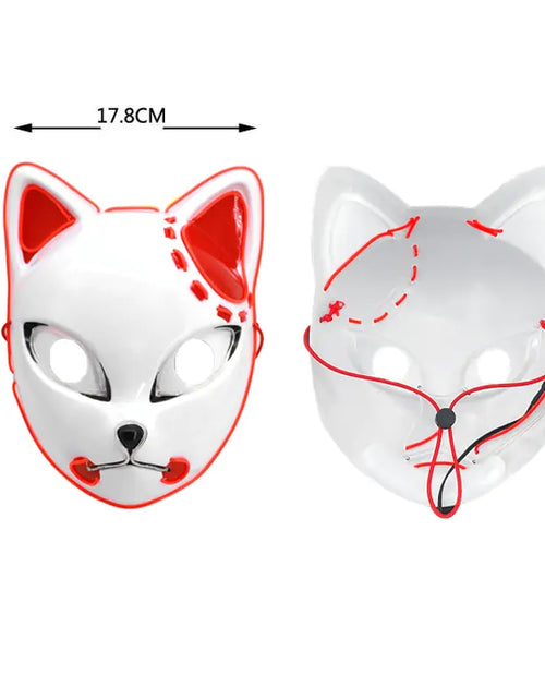 Load image into Gallery viewer, Halloween LED Cat Mask
